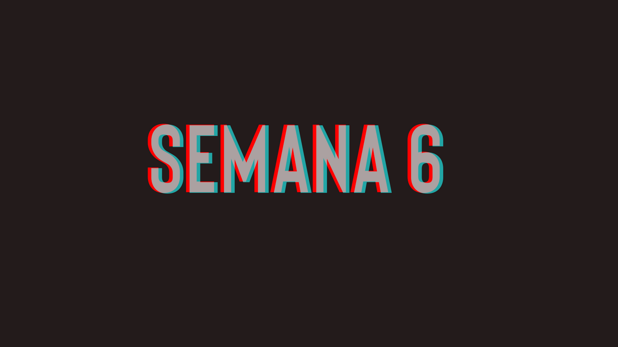 TRACK NOE (SEMANA 6)